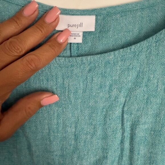 Pure Jill Sleeveless Midi Dress - Picture 8 of 10